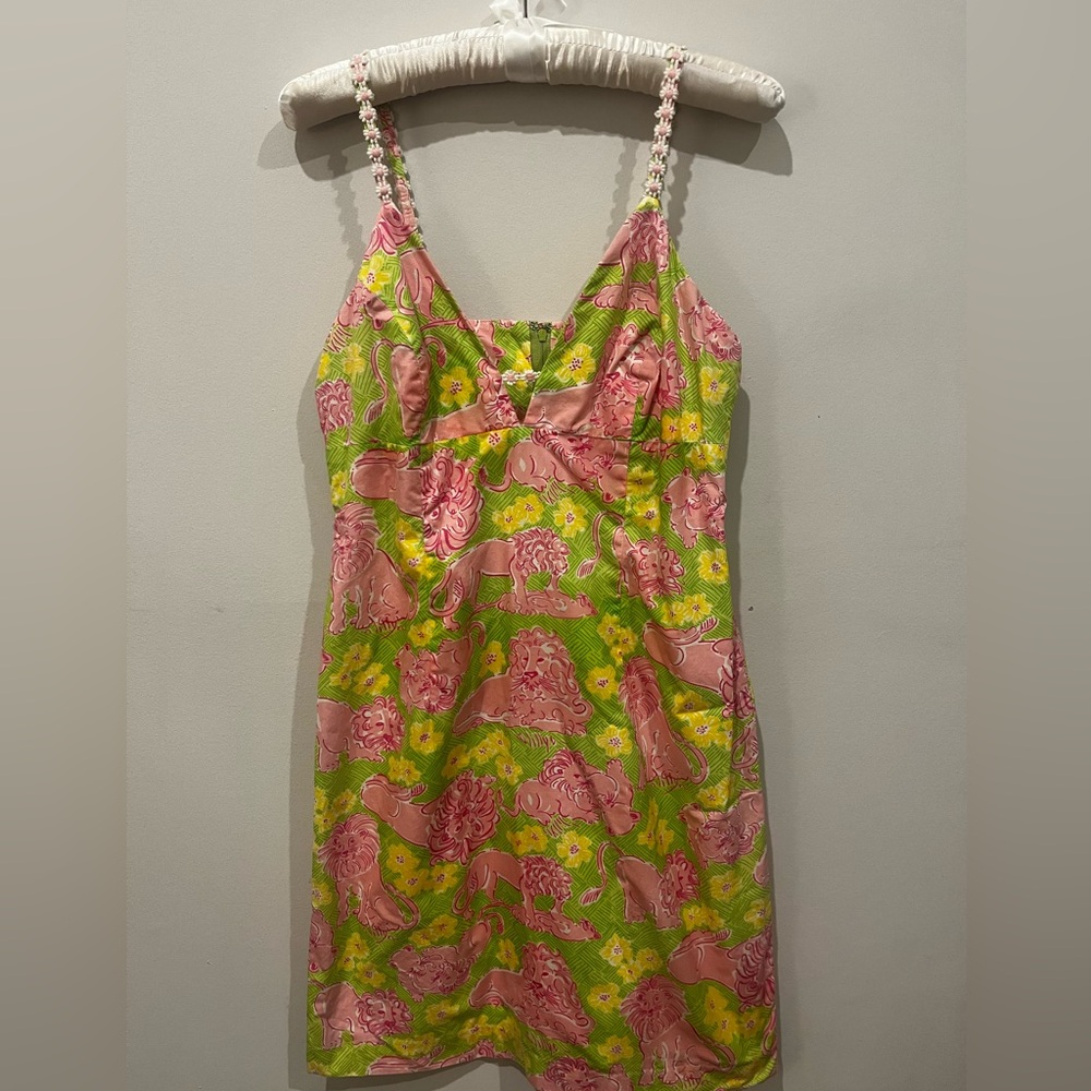 VINTAGE Lilly Pulitzer 1990’s Lion Dress